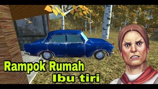 Ngerampok Rumah Ibu tiri - Stepmother New update - Car escape