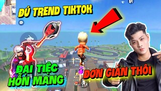 [Free Fire] Hướng Dẫn Đú Trend Tiktok Bay Lên Trên Trời - Review Đại Tiệc Hỗn Mang | Lưu Trung TV