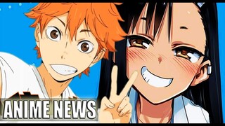 HAIKYUU!! TERMINA , pero ella....NAGATORO YA ESTA AQUÍ!!/  ANIME NEWS