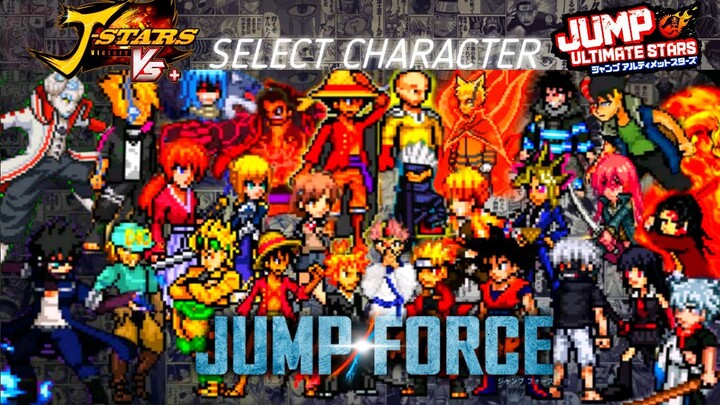 JUMP FORCE MUGEN ANDROID APK 2022 TERBARU | BEST CHARACTER | ALL ANIME CHARACTERS IN HERE [DOWNLOAD]
