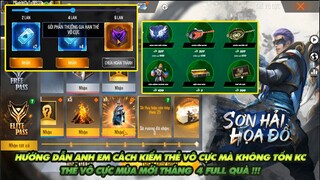 FREE FIRE | HƯỚNG DẪN ANH EM CÁCH KIẾM THẺ VÔ CỰC MÙA MỚI KHÔNG TỐN KIM CƯƠNG - CÁ THÁNG 4 CHĂNG?