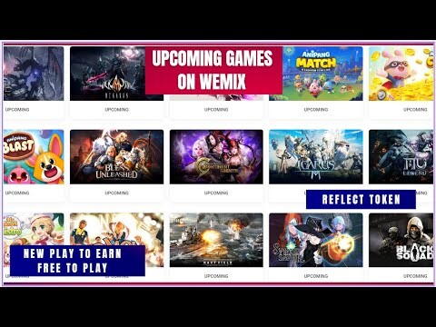 Upcoming Games on Wemix | Reflect Token ( Tagalog )