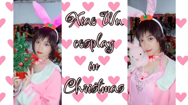 [Feneechan] Xiao Wu cosplay in Christmas Day