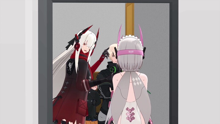 [MMD Battle Double Pamish] Router jenis apa - Kamui / Li / Crimson / Liv / Qi Shi