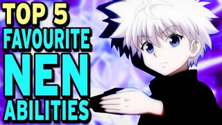 Top 5 FAVOURITE Nen Abilities | Hunter X Hunter