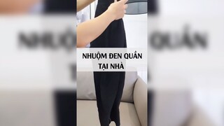 Hướng dẫn nhuộm quần đen tại nhà