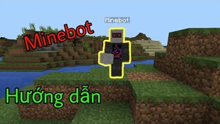 Hướng Dẫn cách tạo Minebot để Build nhà,Mine trong Minecraft !!!