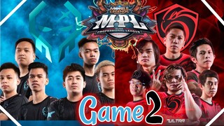 EXECRATION VS CIGNAL ULTRA🔴 🔥[Game 2] | MPL-PH Season 6 Regular Season Week 2 Day 3 | MLBB