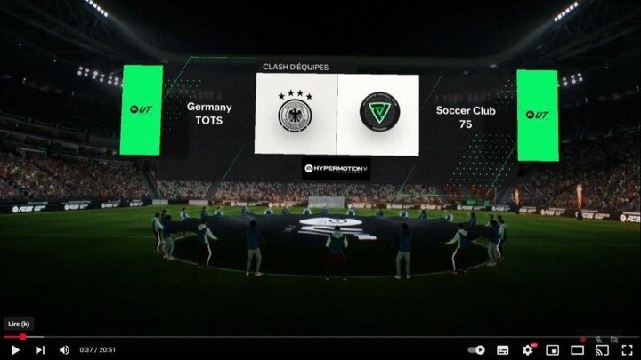 Clash Equipe • Germany TOTS 🆚 Soccer Club 75