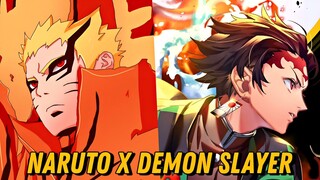 Game NARUTO Android Terbaik Kolaborasi dengan DEMON SLAYER