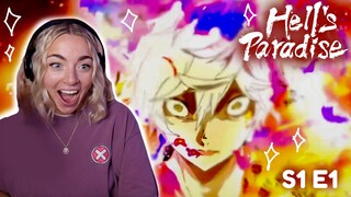 GABIMARU THE HOLLOW | Hell's Paradise Episode 1 Reaction