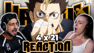 NOYA HAS ARRIVED!! Haikyuu!! 4x21 REACTION!