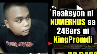 NUMERHUS Video Reaction to King Promdi ' s #24BarsMarkBeatsChallenge