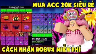 Cách Nhận Nick Roblox Miễn Phí Có 10k Robux Chỉ Với Giá 28k