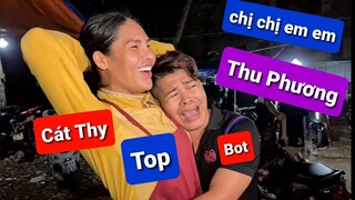 Cận cảnh mối tình giữa DIVA Cát Thy  bánh tráng trộn và Vũ Thu Phương cá viên chiên