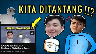 KAJEW, GUA & NICDEV DITANTANG BIKIN GAME 1 PIXEL?!! (Challenge)