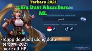 Cara buat akun baru mobile legend 2021