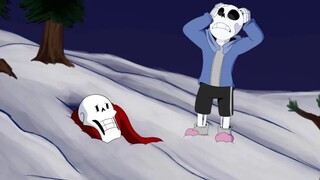 Papyrus's last words - Undertale sad (slightly sand sculpture) animation