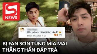 Bị fan Sơn Tùng M-TP mỉa mai giới tính, Noo Phước Thịnh đáp trả cực căng?