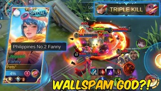 FANNY MONTAGE | WALLSPAM GOD?! | MLBB