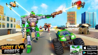Optimus Prime Multiple Transformation Jet Robot Car Game 2020-Android Gameplay DroidGameplaysTV