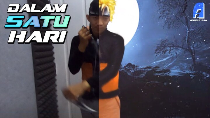 BERUBAH JADI NARUTO DENGAN PAKAIAN SEADANYA