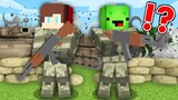 JJ and Mikey Became WAR in Minecraft - Maizen
