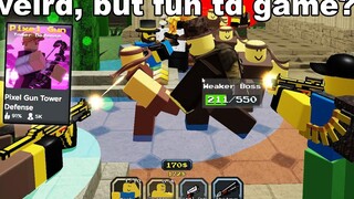 ใหม่เกม Pixel Tower Defense ROBLOX