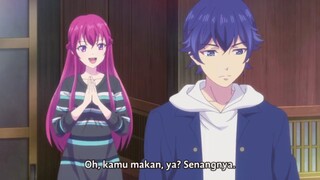 Megami no Cafe Terrace episode 1 Subtitle Indonesia