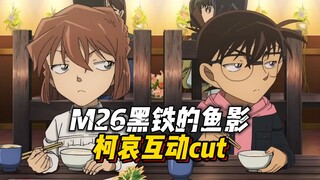 【带你磕糖】补档m26小黑鱼有爱的"柯哀cut",原来这么多年的伏笔青山他一直都记得...