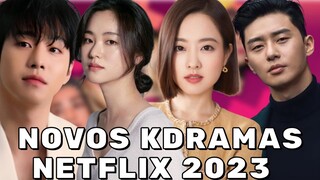 KDRAMAS QUE ESTREIAM NA NETFLIX EM 2023 - PARK SEO JOON E PARK BO YOUNG DE VOLTA AOS DRAMAS😍