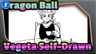 Dragon Ball|[Self-Drawn]Tea party for Vegeta Family_1