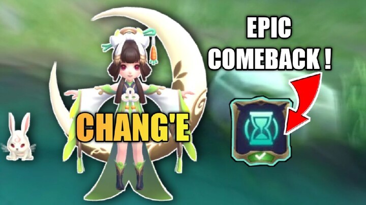 COMEBACK USING MAGIC SARAP (CHANG'E USING SUPPORT EMBLEM AND ARRIVAL)
