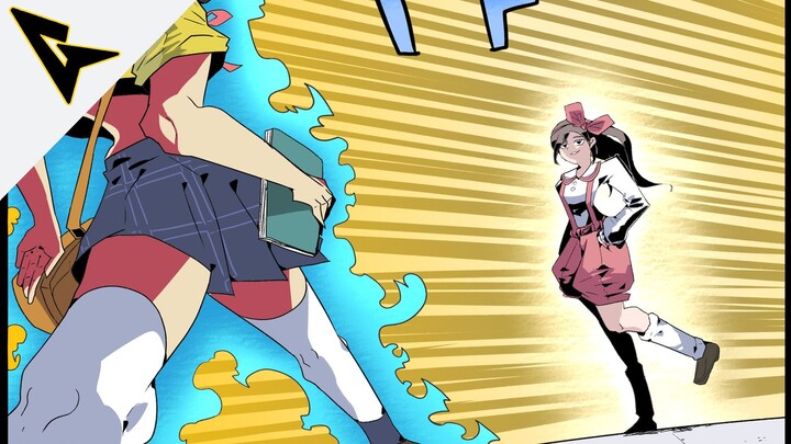 In this way, Senior Danxia and the new character Ruirui walked towards each other.