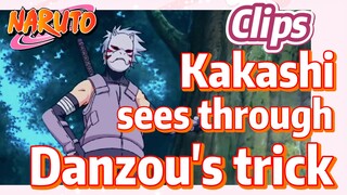[NARUTO]  Clips |   Kakashi sees through Danzou's trick