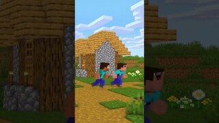 HEROBRINE And STEVE Are Trying To Escape From The Poisonous Grass #mashle #shorts #trending #anime