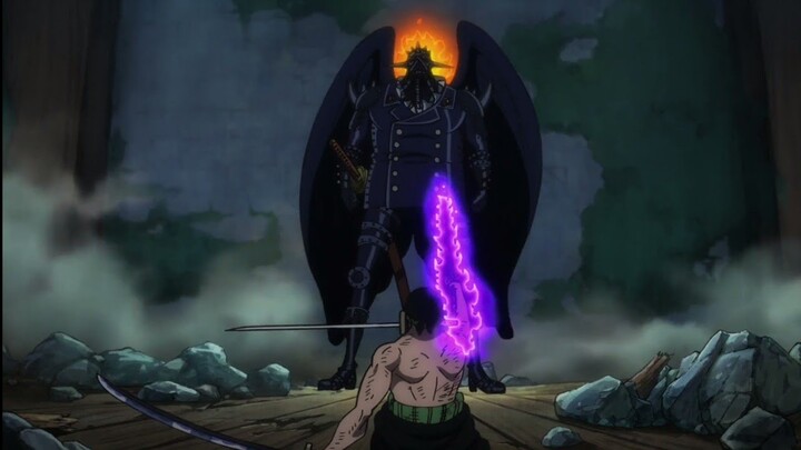 Zoro awakens his Royal Haki King's shock at Zoro's power one piece