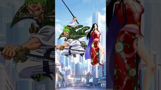 Zoro vs Warlords || #whoisstrongest #onepiece #zoro #mihawk #vs #viral #shorts