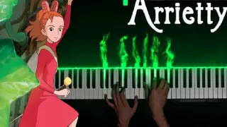 [The villain who borrowed things] Arrietty's Song, the piano version of the theme song, Hayao Miyaza