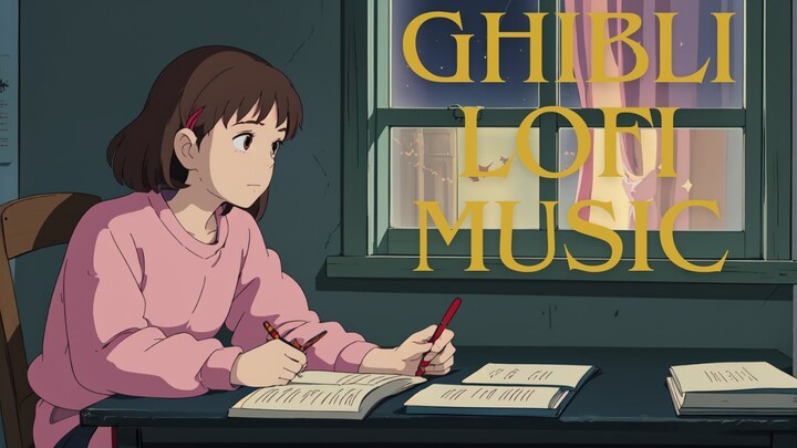 [Lofi] GHIBLI HIPHOP Lofi Music 1hour! 집중할때 듣기좋은 로파이음악 1시간재생 (ghibli) (lofi) (studymusic) (1hour)