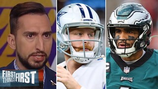 FIRST THINGS FIRST | Nick claims Cooper Rush Will destroy Jalen Hurts to lead NFC East this season