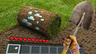 Minecraft in Real Life POV - Secret Treasures Realistic Texture Pack