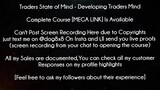 Traders State of Mind Course Developing Traders Mind download