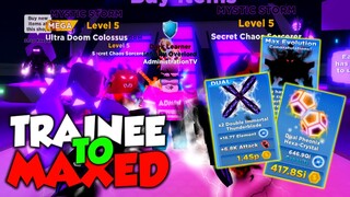 MAXING OUT EVERYTING WITH NON-ROBUX SPENT l NINJA LEGENDS 2 ROBLOX!