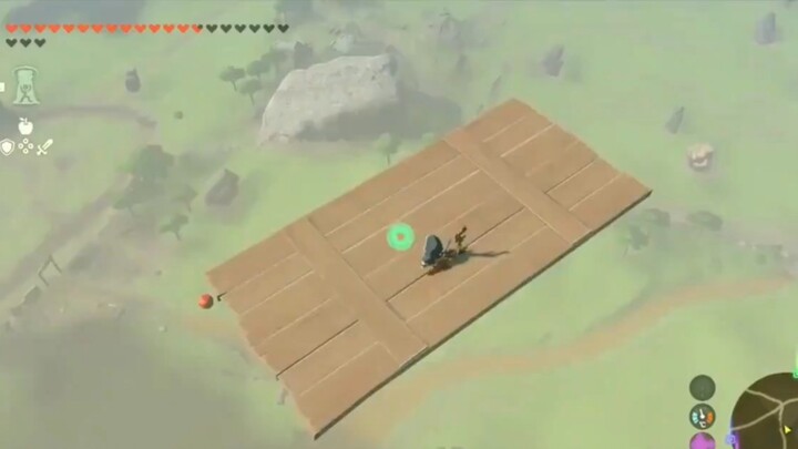 An apple, a plank, and a ride on Hyrule