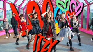 一镜到底！俄罗斯女孩天桥翻跳 ITZY - 《LOCO》【MAD舞团】