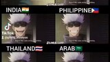 Jujutsu Kaisen dub Arab Thailand Philippines India English