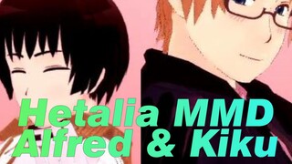 [Hetalia MMD] Alfred & Kiku's Shake It!_A