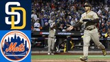 Padres vs Mets Highlight Full HD 09-Oct-2022 | MLB Post Season Game3 - Part 2