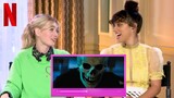 FEAR STREET Cast Rewatches Their Favorite Death Scene With Kiana Madeira & Olivia Welch | Netflix